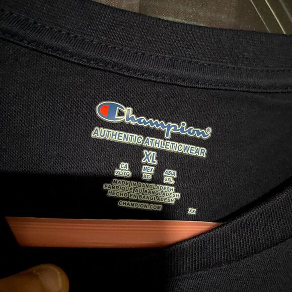 Champion T-Shirt Men's XL Blue Auburn Tigers Football NCAA Activewear Sports - Picture 3 of 6